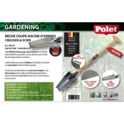 Bêche Coupe Racines Polet -Plantes Jardin Shop Beche coupe racines polet IF 17242 2