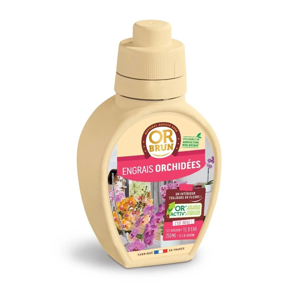 Engrais Liquide Orchidées Or Brun En Bidon De 250 Ml 1 Engrais Liquide Orchidées Or Brun En Bidon De 250 Ml