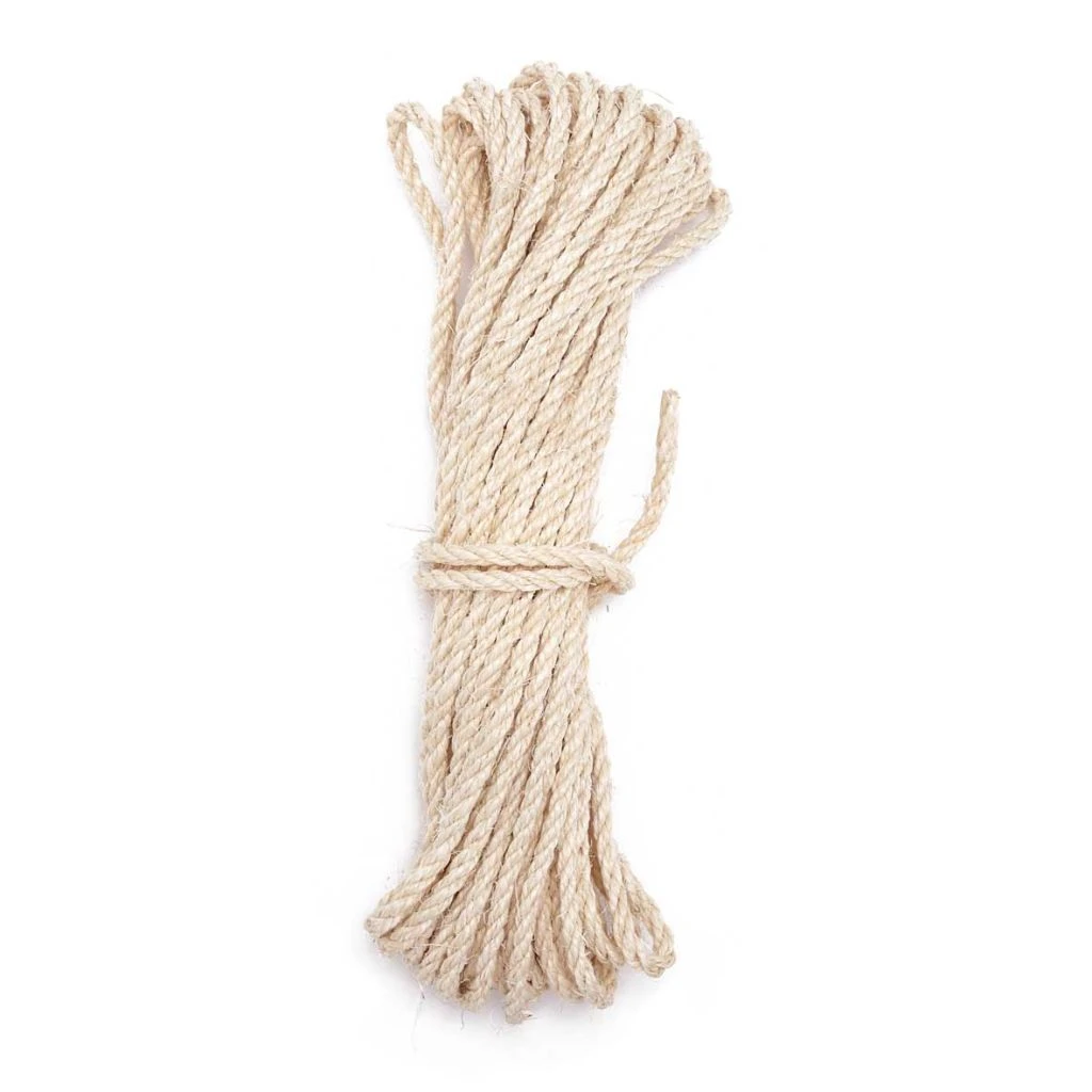 Prolonge Ou Corde En Sisal La Cordeline - Ø6mm En Vrac ±20m 1 Prolonge Ou Corde En Sisal La Cordeline - Ø6mm En Vrac ±20m