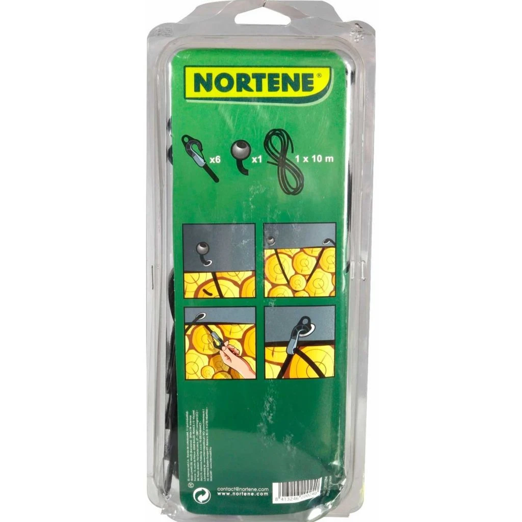 Corde élastique Avec Crochet Et Boule D'arrêt ø 8 Mm X 10 M LINK ELASTIC 1 Corde élastique Avec Crochet Et Boule D'arrêt ø 8 Mm X 10 M LINK ELASTIC