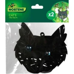 Affolant Tête De Chat En Métal à Suspendre - Sachet De 2