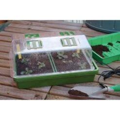 Mini Serre Chauffante HEATING GROW 39 X 25 X 20 Cm