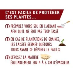 Paillage Fertilisé Ornemental Or Brun Sac De 50 L -Plantes Jardin Shop Paillage fertilise ornemental Or Brun sac de 50 L IF 17067 3