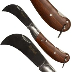 Serpette Inoxydable Au Manche En Frêne Polet