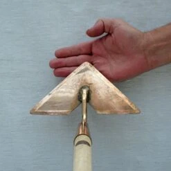 Sarcloir Coeur En Cuivre Modèle Cor - Gamme PKS Bronze -Plantes Jardin Shop Sarcloir coeur en cuivre modele Cor Gamme Schauberger 99233 4