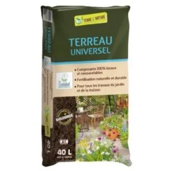 Terreau Sans Tourbe Universel Ecolabel UAB